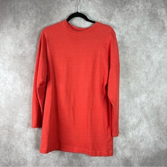 Free People Beach Magnolia Dolman Mini Dress In Poppy Red Women's Size S - Picture 2 of 8